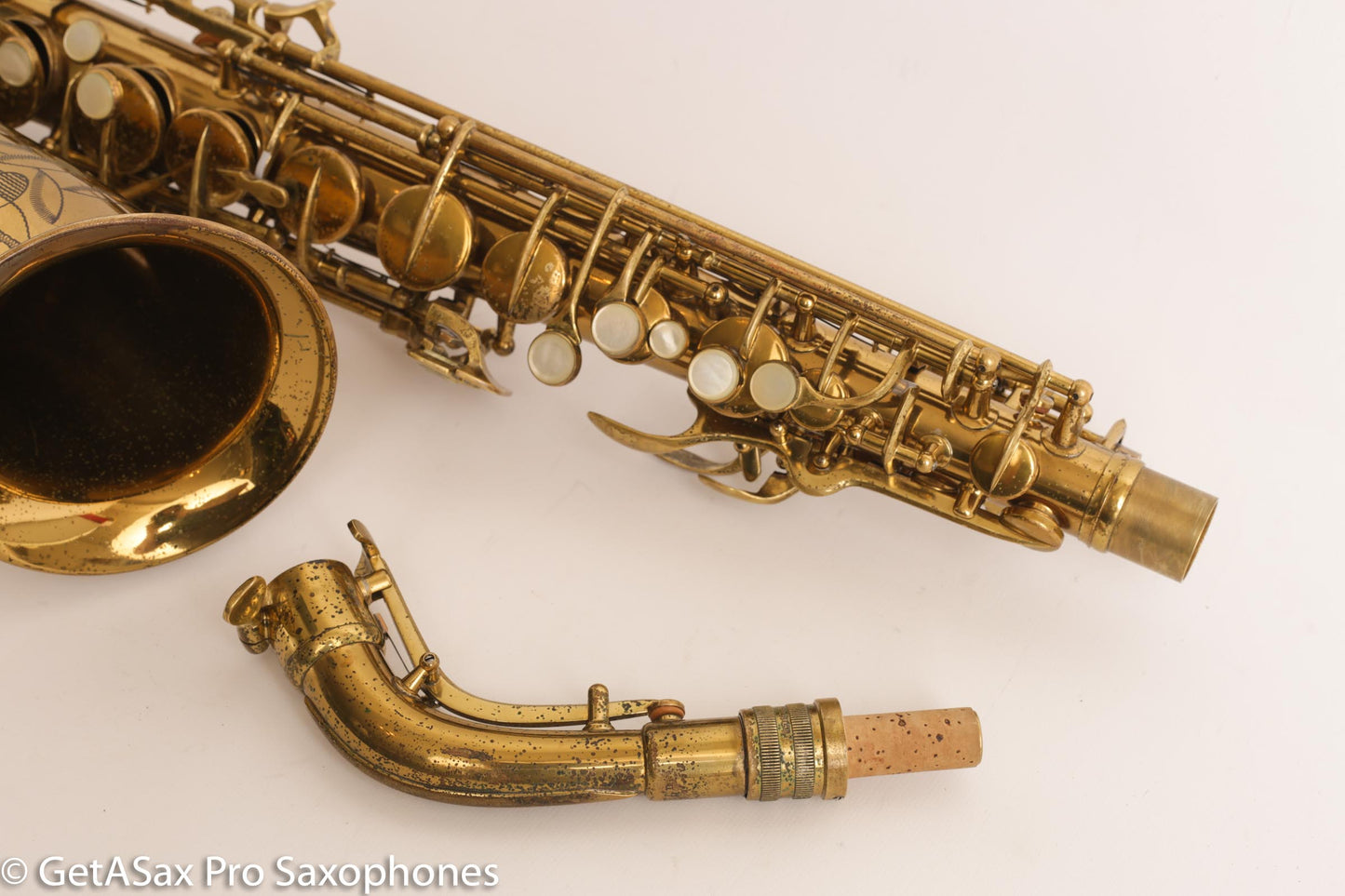 Conn 6M VIII Alto Original Lacquer Original Pads Fresh Full Overhaul! 275649