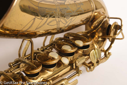 Conn 6M VIII Alto Original Lacquer Original Pads Fresh Full Overhaul! 275649