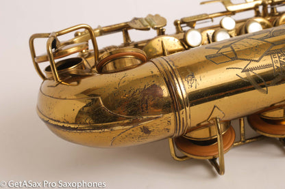 Conn 6M VIII Alto Original Lacquer Original Pads Fresh Full Overhaul! 275649