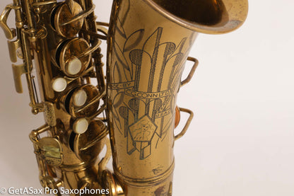 Conn 6M VIII Alto Original Lacquer Original Pads Fresh Full Overhaul! 275649