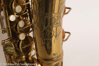 Conn 6M VIII Alto Original Lacquer Original Pads Fresh Full Overhaul! 275649