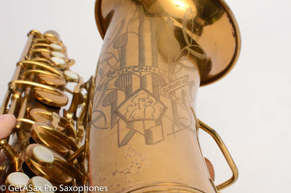 Conn 6M Transitional Alto Saxophone Original Lacquer New York Neck! 275123