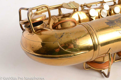 Conn 6M Alto Saxophone Original Lacquer  Metro Neck Great Condition New Pads 271271