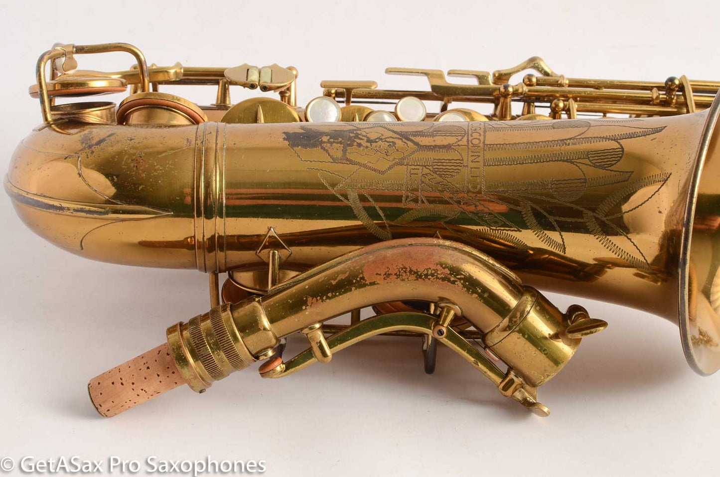 Conn 6M Alto Saxophone Original Lacquer  Metro Neck Great Condition New Pads 271271