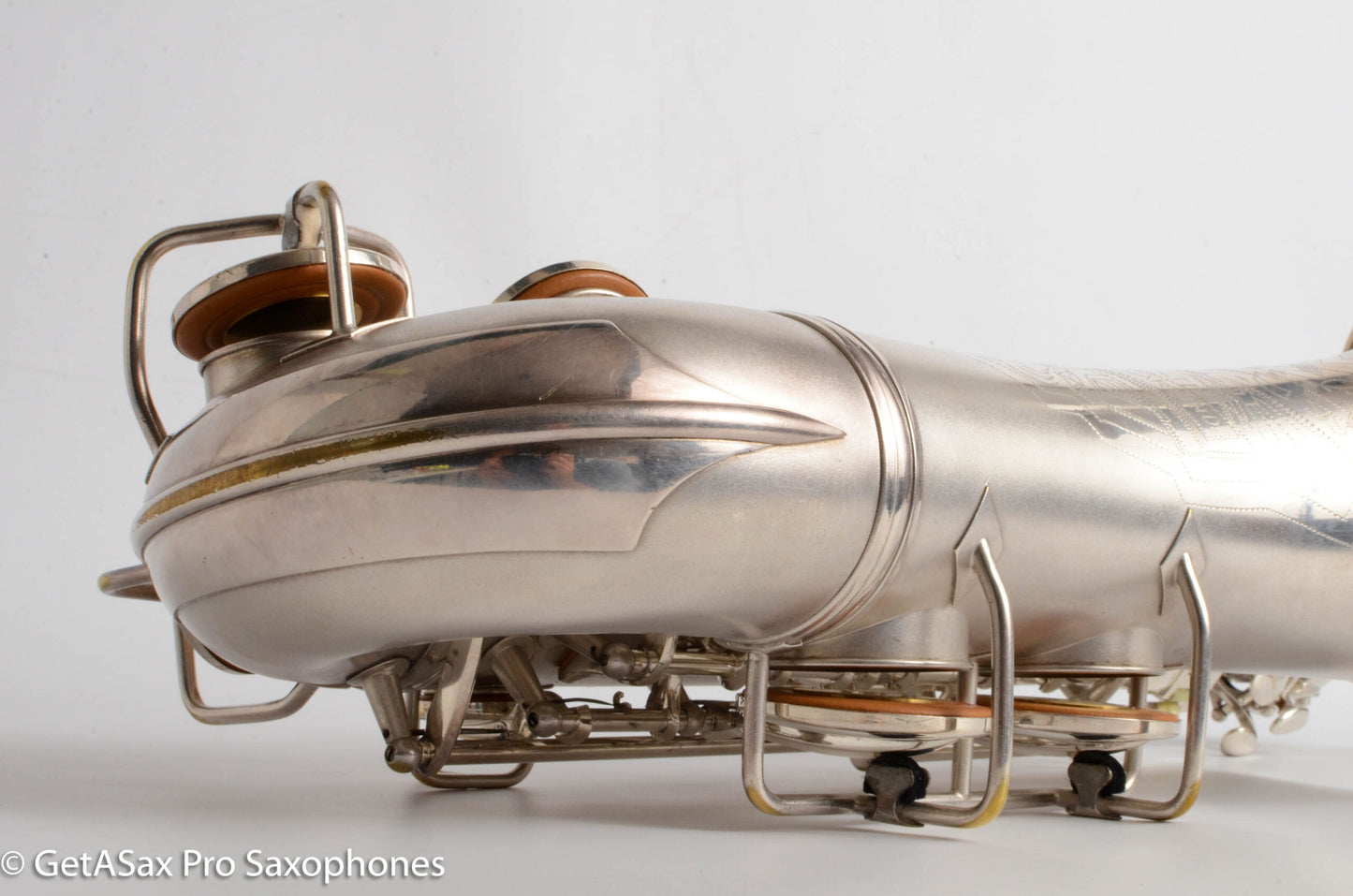 Conn 6M Transitional Alto Art Deco Silver Recent Overhaul! Excellent! 247007