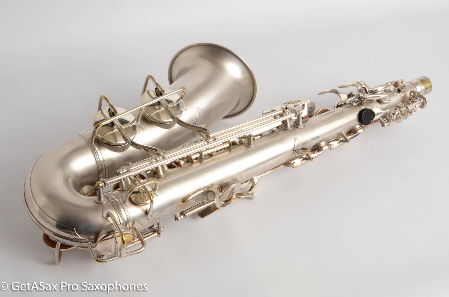 Conn 6M Transitional Alto Art Deco Silver Recent Overhaul! Excellent! 247007