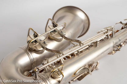 Conn 6M Transitional Alto Art Deco Silver Recent Overhaul! Excellent! 247007
