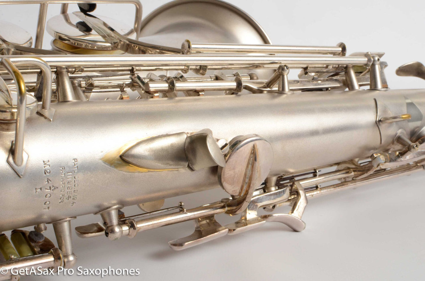 Conn 6M Transitional Alto Art Deco Silver Recent Overhaul! Excellent! 247007