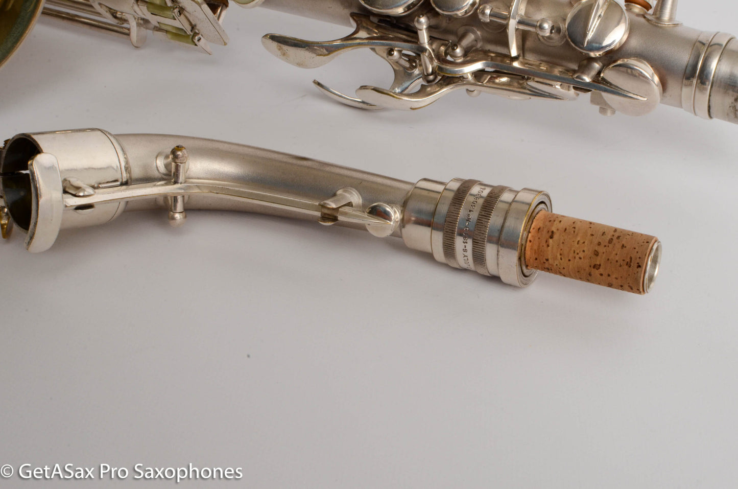 Conn 6M Transitional Alto Art Deco Silver Recent Overhaul! Excellent! 247007
