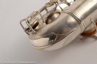 Conn NWII / 6M Transitional Alto 247xxx Silver Plate Good Pads Ergonomic Mods