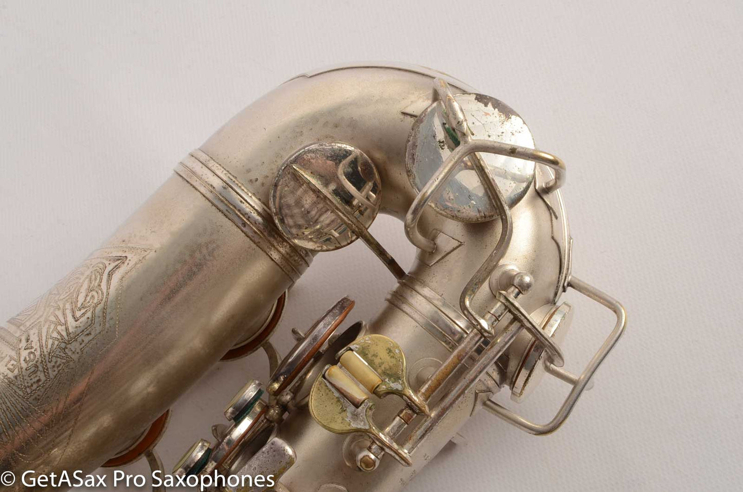 Conn NWII / 6M Transitional Alto 247xxx Silver Plate Good Pads Ergonomic Mods