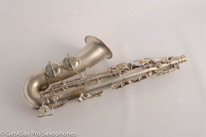 Conn NWII / 6M Transitional Alto 247xxx Silver Plate Good Pads Ergonomic Mods