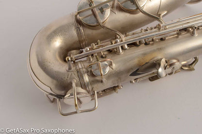 Conn NWII / 6M Transitional Alto 247xxx Silver Plate Good Pads Ergonomic Mods