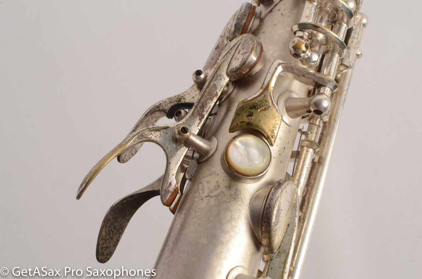 Conn NWII / 6M Transitional Alto 247xxx Silver Plate Good Pads Ergonomic Mods