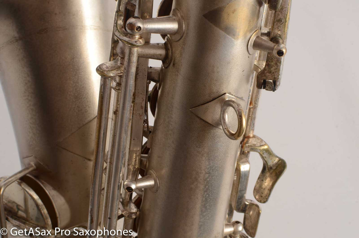 Conn NWII / 6M Transitional Alto 247xxx Silver Plate Good Pads Ergonomic Mods