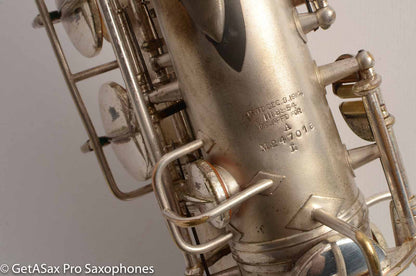 Conn NWII / 6M Transitional Alto 247xxx Silver Plate Good Pads Ergonomic Mods