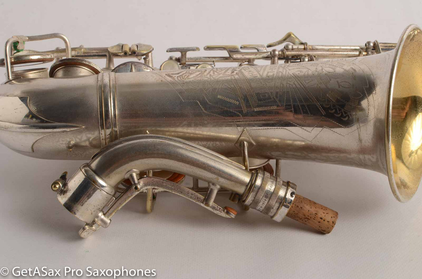 Conn NWII / 6M Transitional Alto 247xxx Silver Plate Good Pads Ergonomic Mods