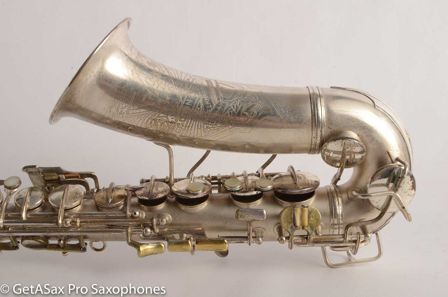 Conn NWII / 6M Transitional Alto 247xxx Silver Plate Good Pads Ergonomic Mods