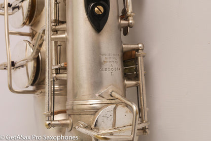 Conn 6M Alto Original Silver Plate 250314 Big Sound