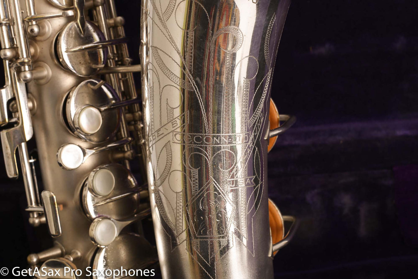 Conn 6M Alto Original Silver Plate 250314 Big Sound
