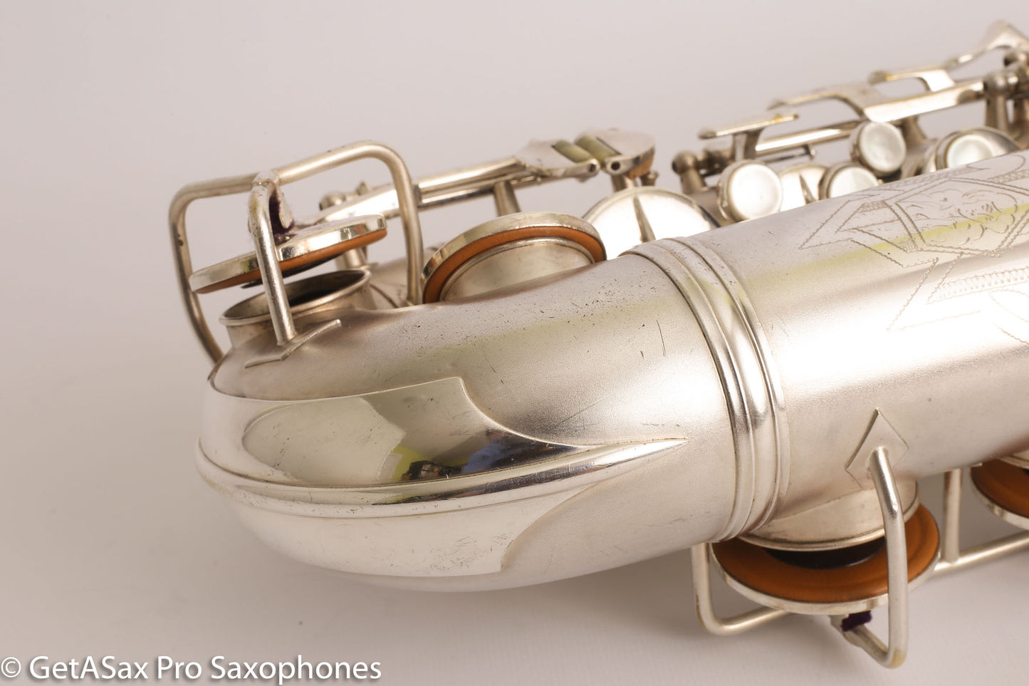 Conn 6M Alto Original Silver Plate 250314 Big Sound