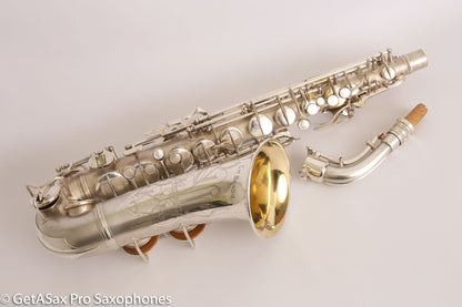 Conn 6M Alto Original Silver Plate 250314 Big Sound