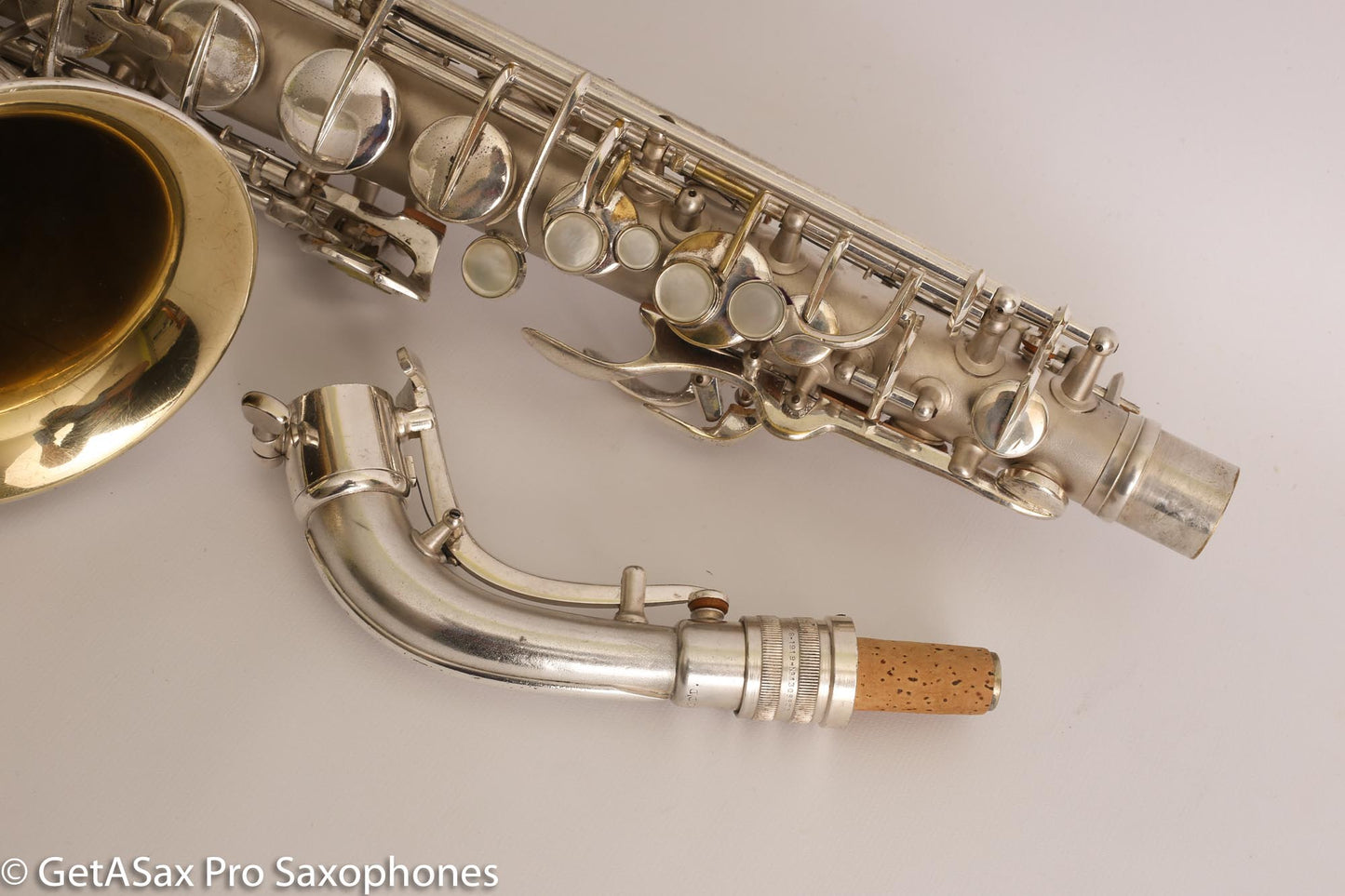 Conn 6M Alto Original Silver Plate 250314 Big Sound