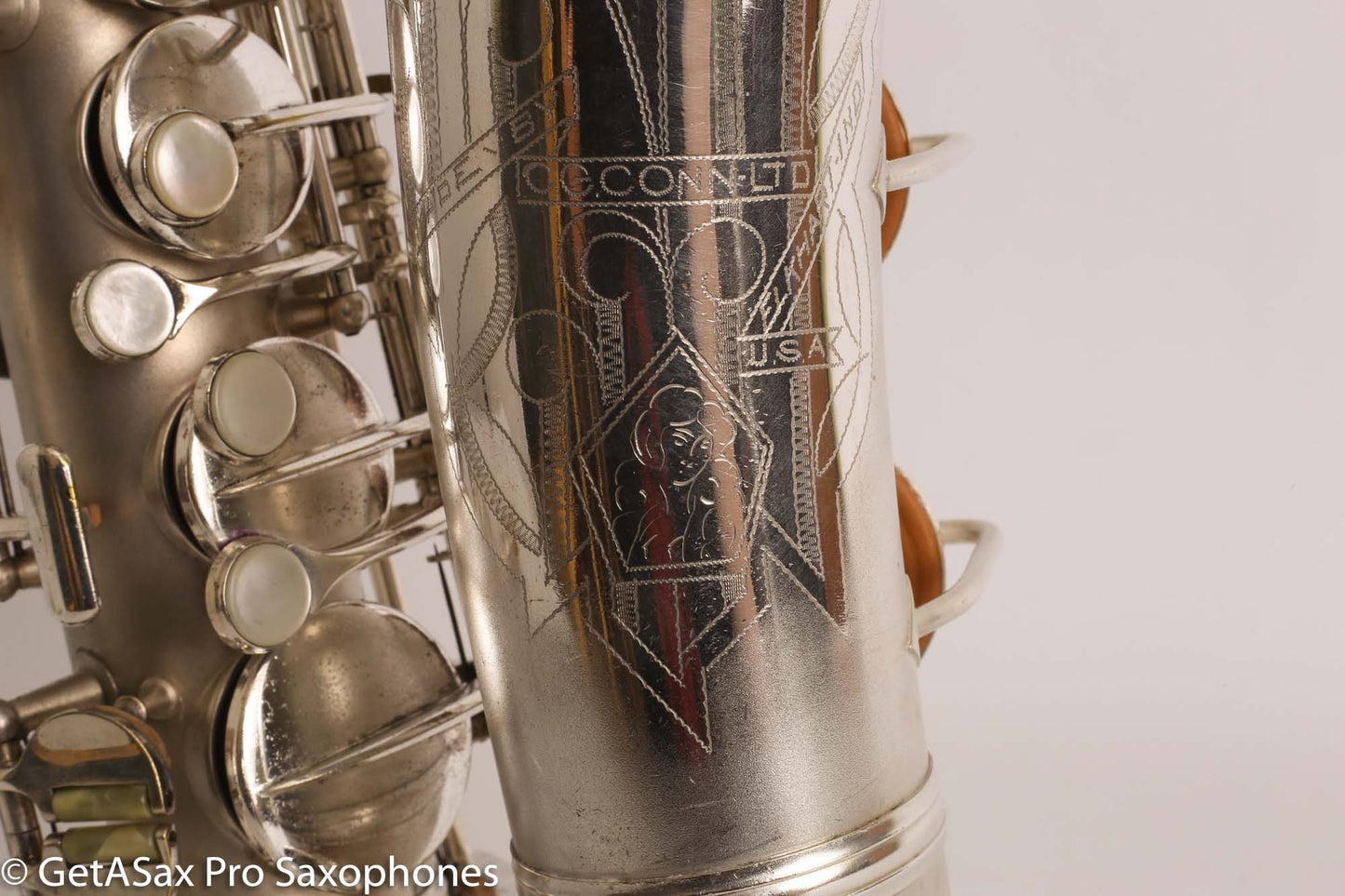 Conn 6M Alto Original Silver Plate 250314 Big Sound