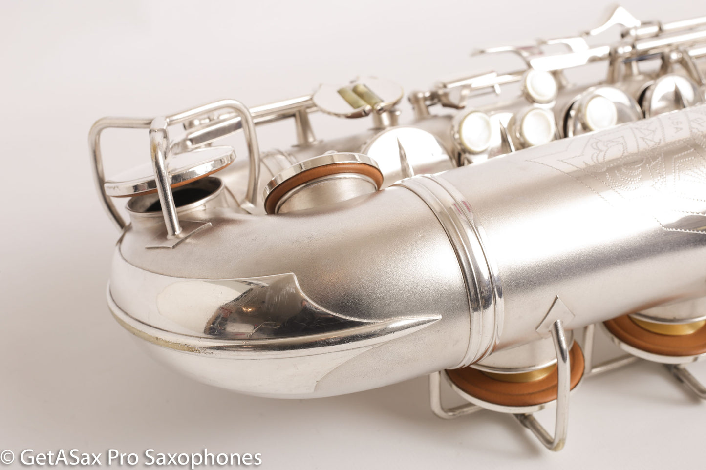 Conn Transitional Alto Silver Art Deco Excellent Condition Overhauled! 247007