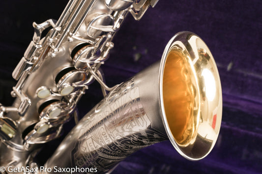 Conn 6M Transitional Alto Art Deco Silver Recent Overhaul! Excellent! 247007