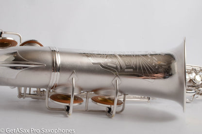 Conn 6M Transitional Alto Art Deco Near Mint Silver + Overhauled Exceptional 248710