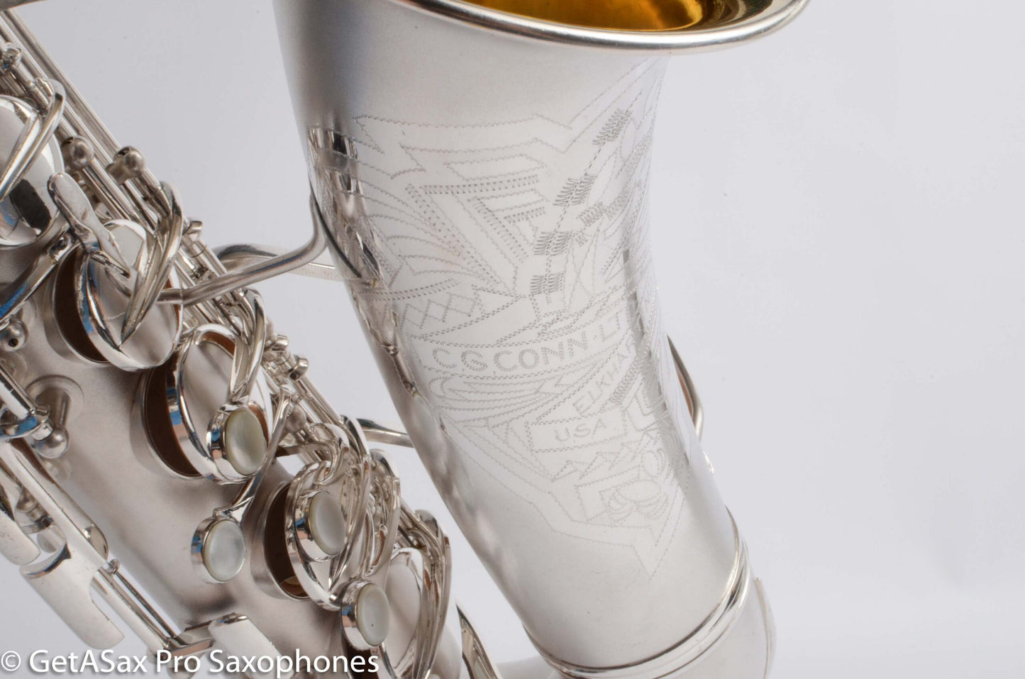 Conn 6M Transitional Alto Art Deco Near Mint Silver + Overhauled Exceptional 248710