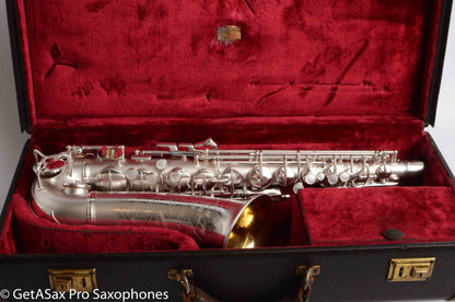Conn 6M Transitional Alto Art Deco Near Mint Silver + Overhauled Exceptional 248710