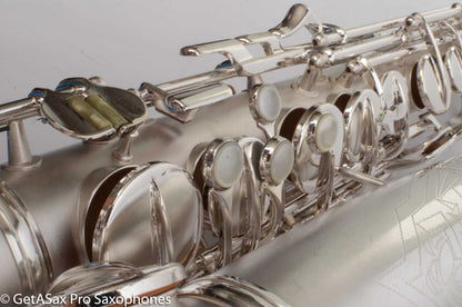 Conn 6M Transitional Alto Art Deco Near Mint Silver + Overhauled Exceptional 248710