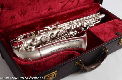 Conn 6M Transitional Alto Art Deco Near Mint Silver + Overhauled Exceptional 248710