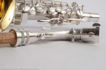 Conn 6M Transitional Alto Art Deco Near Mint Silver + Overhauled Exceptional 248710
