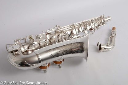 Conn 6M Transitional Alto Art Deco Near Mint Silver + Overhauled Exceptional 248710
