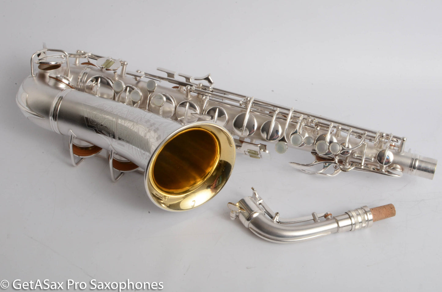 Conn 6M Transitional Alto Art Deco Near Mint Silver + Overhauled Exceptional 248710