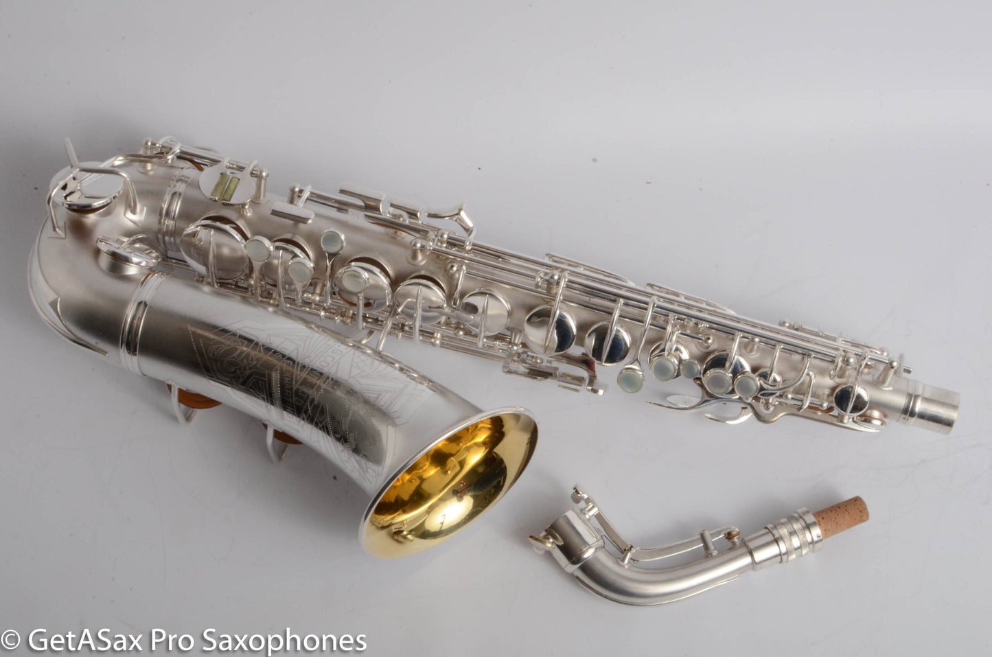 Conn 6M Transitional Alto Art Deco Near Mint Silver + Overhauled Exceptional 248710