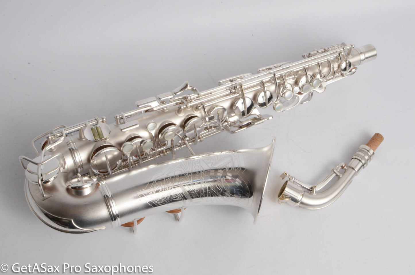 Conn 6M Transitional Alto Art Deco Near Mint Silver + Overhauled Exceptional 248710