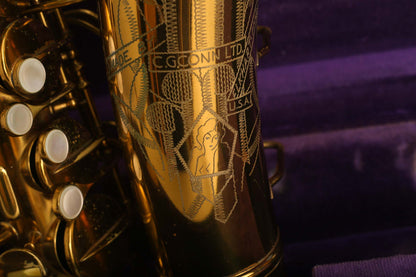 Conn 6M VIII Alto Saxophone Pre-war 1940 Original Lacquer Near Mint Condition