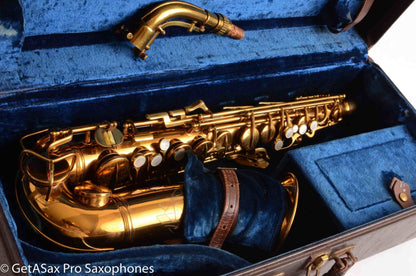 Conn 6M VIII Alto Saxophone Pre-war 300088 Original Lacquer Excellent Condition