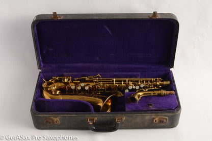 Conn 6M VIII Alto Saxophone 1942 Original Lacquer Pre-war Excellent Condition!