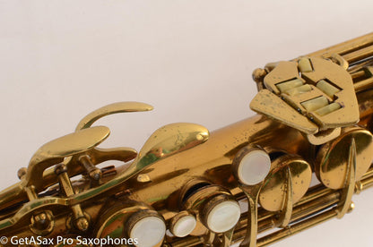 Conn 6M VIII Alto Saxophone 1942 Original Lacquer Pre-war Excellent Condition!