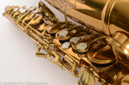 Conn 6M VIII Alto Saxophone 1942 Original Lacquer Pre-war Excellent Condition!