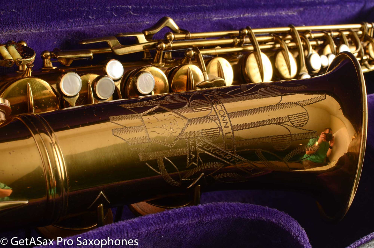 Conn 6M VIII Alto Saxophone 1942 Original Lacquer Pre-war Excellent Condition!