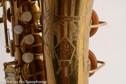 Conn 6M VIII Alto Saxophone 1937 Pre-War Original Lacquer Excellent Condition 282496