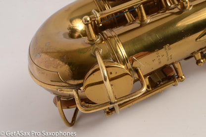 Conn 6M VIII Alto Saxophone 1937 Pre-War Original Lacquer Excellent Condition 282496