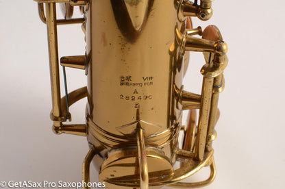 Conn 6M VIII Alto Saxophone 1937 Pre-War Original Lacquer Excellent Condition 282496
