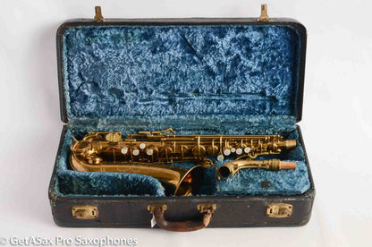 Conn 6M VIII Alto Saxophone Pre-War Original Lacquer Very Good Condition Plays Well 294775